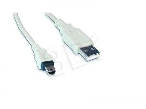 Kabel Gembird ( USB 2.0 AM - BM5Pin (Canon) M-M 0,9m biały )