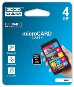 Goodram micro SDHC 4GB Class 4