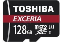 Toshiba micro SDXC EXCERIA (M302) 128GB Class 10,UHS Class U3 + Adapter microSD-SD