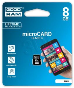 Goodram micro SDHC 8GB Class 4
