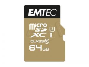 EMTEC microSDXC SPEEDIN 64GB Class10 95MB/s +Adapter