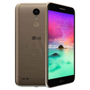 Smartfon LG K10 ( 5,3\" ; 1280x720 ; 16GB ; 2GB ; DualSIM ; złoty Black Gold )