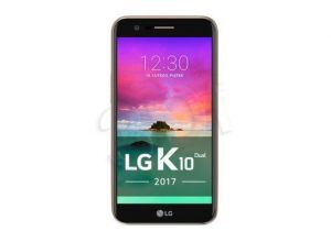 Smartfon LG K10 (2017) ( 5,3\" ; 1280x720 ; 16GB ; 2GB ; DualSIM ; złoty Black Gold )