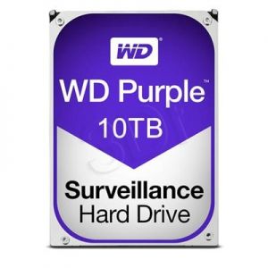 Dysk HDD Western Digital Purple WD100PURZ ( HDD 10TB ; 3.5\" ; SATA III ; 256 MB ; 5400 obr/min )
