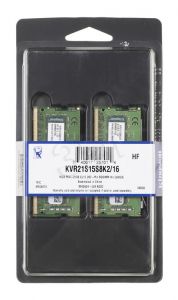 Kingston KVR21S15S8K2/16 DDR4 SO-DIMM 16GB 2133MHz (2x8GB)