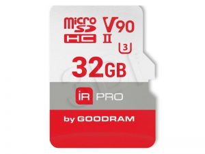 GOODRAM micro SDHC IRDM 32GB V90 UHS II U3+adapter