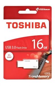 Toshiba Flashdrive U303 16GB USB 3.0 biały