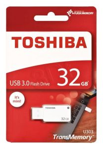 Toshiba Flashdrive U303 32GB USB 3.0 biały