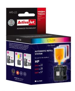Automatyczny system napełniania Activejet ARS-22 (do drukarki Hewlett Packard, C9352 no22, C8728 no2