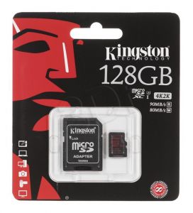 Kingston micro SD 128GB UHS Class U3 +adapter