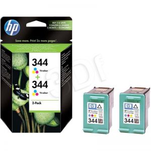 Tusz HP zestaw HP 344x2, HP344x2=C9505EE, zawiera 2 szt. kolor C9363EE