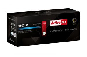 Toner Activejet ATH-351AN (do drukarki Hewlett Packard, zamiennik CF351A supreme 1100str. cyan)