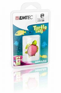 Emtec Flashdrive M335 8GB USB 2.0 Lady Turtle