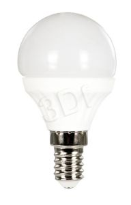 Activejet żarówka LED SMD AJE-DS3014G (kulista 320lm 4W E14 ciepła biel)