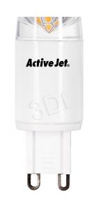 Activejet żarówka LED SMD AJE-MC4G9 (kapsułka 300lm 4W G9 biały ciepły)