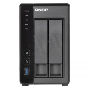 Serwer NAS QNAP TS-251+-2G-EU (Tower HDD 2szt. Pamięć RAM 2GB Quad-Core Intel Celeron 2.0GHz)