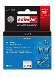 Tusz Activejet AE-1291R (do drukarki Epson, zamiennik T1291 premium 12ml czarny)