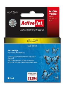 Tusz Activejet AE-1294R (do drukarki Epson, zamiennik T1294 premium 9ml yellow)