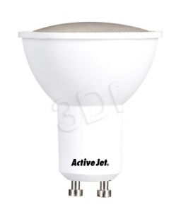 Activejet żarówka LED SMD AJE-S3710W (punktowa 600lm 7,5W GU10 biały ciepły)