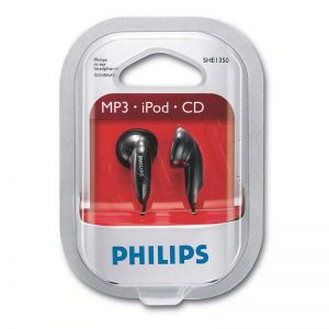 Słuchawki douszne Philips SHE1350/00 (Czarny)