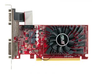 ASUS AMD Radeon R7 240 4096MB DDR3/128bit DVI/HDMI PCI-E (820/1800) (wer. OC - OverClock) (Low Profi
