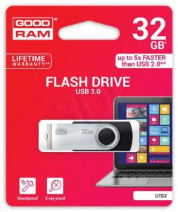 Goodram Flashdrive UTS3 32GB USB 3.0 czarny