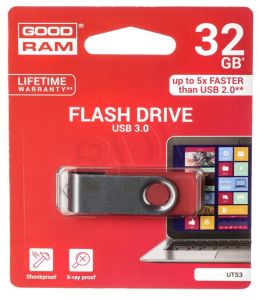 Goodram Flashdrive UTS3 32GB USB 3.0 czerwony
