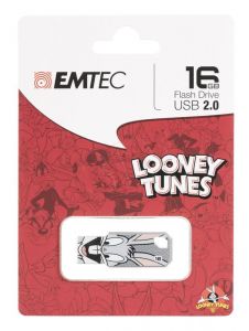 Emtec Flashdrive L104 Looney Tunes Bugs Bunny 16GB USB 2.0 szary
