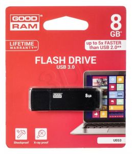 Goodram Flashdrive Edge 8GB USB 3.0 czarny