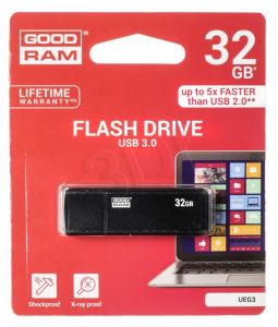 Goodram Flashdrive Edge 32GB USB 3.0 czarny