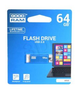 Goodram Flashdrive Cube 64GB USB 2.0 niebieski