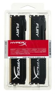 Kingston HyperX FURY Black DDR3 DIMM 8GB 1866MHz (2x4GB) HX318C10FBK2/8