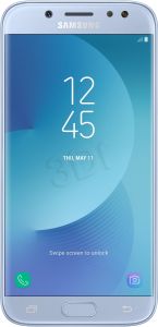 Smartfon Samsung Galaxy J7 (2017) ( 5,5\" ; FullHD 1920x1080 ; 16GB ; 3GB ; DualSIM ; srebrny )