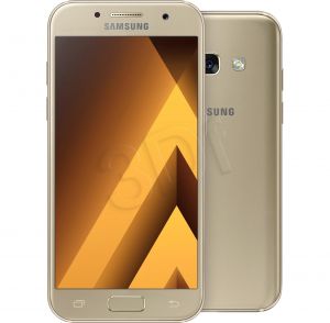 Smartfon Samsung A320F ( 4,7\" ; 1280x720 ; 16GB ; 2GB ; złoty Black Sky )