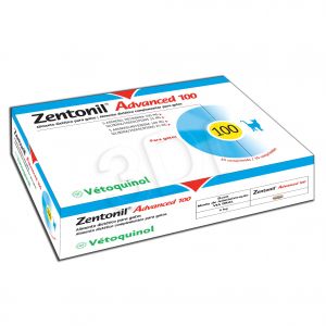 Vetoquinol Zentonil advanced 100mg 30 tbs