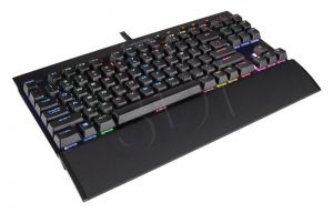 Klawiatura mechaniczna Corsair K65 (przewodowa czarny USB)