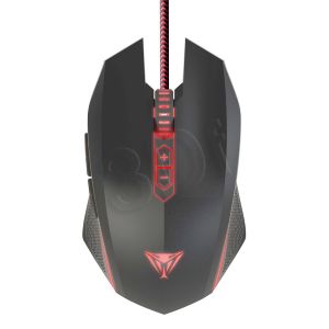 Mysz przewodowa Patriot optyczna Viper V530 4000dpi Czarno-czerwony