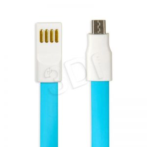 Kabel I-Box ( USB 2.0 typ A - microUSB typ B niebieski )