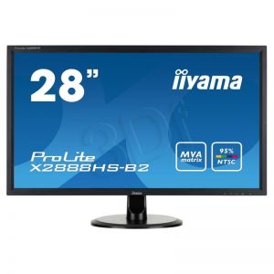 Monitor IIYAMA ProLite X2888HS-B2 ( 28\ ; MVA ; FullHD 1920x1080 ; czarny )