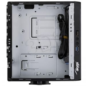 Obudowa Mini ITX Akyga AK-101-01BK Czarny Zasilacz 150W + Uchwyt VESA AK-101-01BK