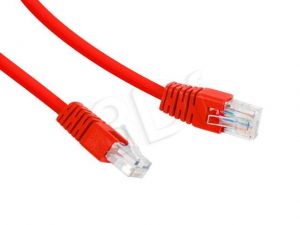 Patchcord UTP Gembird ( RJ45 kat.5e 0.25m czerwony )