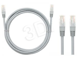 Patchcord UTP Blow ( RJ45 - RJ45 1m szary )