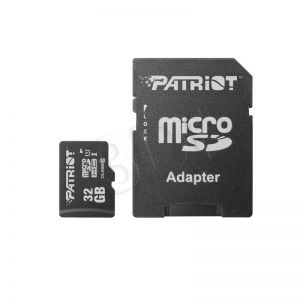 Patriot micro SDHC LX Series 32GB Class 10,UHS Class U1 + Adapter microSD-SD