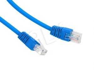 Patchcord UTP Gembird ( RJ45 - RJ45 kat.5e 0,5m niebieski )