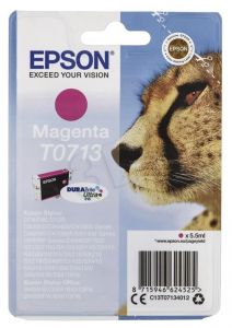 Tusz Epson czerwony T0713=C13T07134012, 230 str., 5.5ml