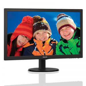 Monitor Philips 243V5LSB/00 ( 23,6\ ; TN ; FullHD 1920x1080 ; czarny )