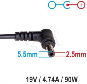 Zasilacz Akyga samochodowy AK-ND-36 (19V 4,74A 90W 5.5*2.5)