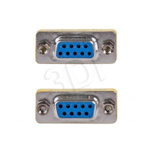 Adapter łącznik Akyga AK--AD-16 D-SUB 9pin - D-SUB 9pin F-F