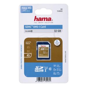 Hama Polska SDHC HS GOLD 32GB Class 10,UHS Class U1