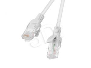 LANBERG PATCHCORD UTP KAT.5E 0.5M SZARY